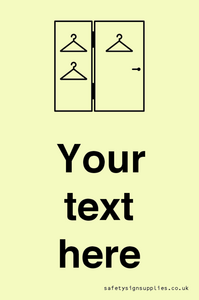 Custom information:  Large Changing room